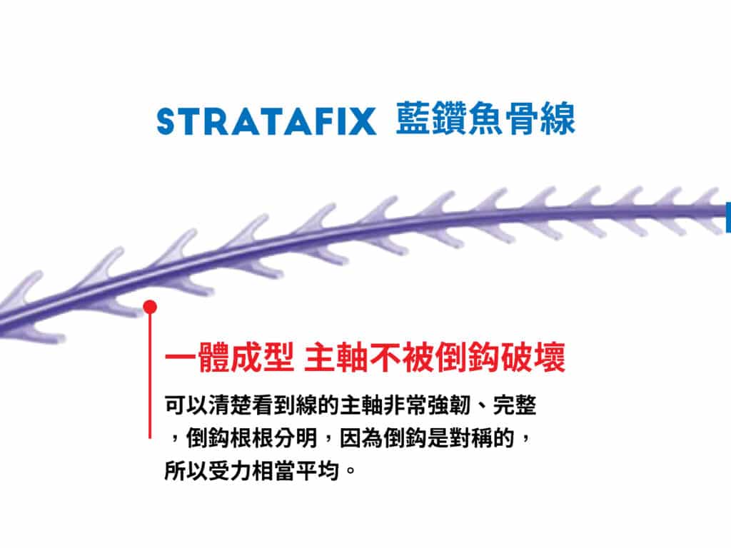 藍鑽魚骨線